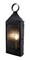 Smoky Finish Glass Front Electric Tall Perforated Tin Harbor Candle Lantern 22 Inch